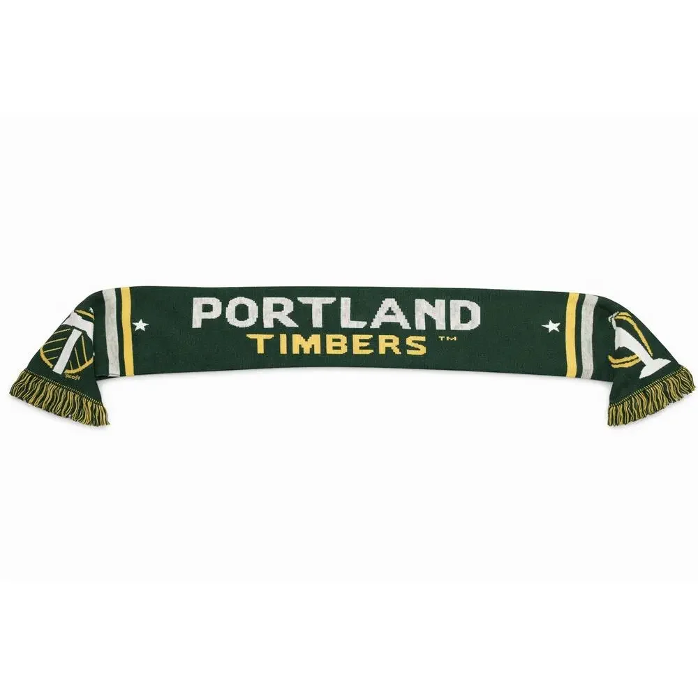 Portland Timbers 2015 MLS Cup Champions‎ Scarf Green Gold NWOT